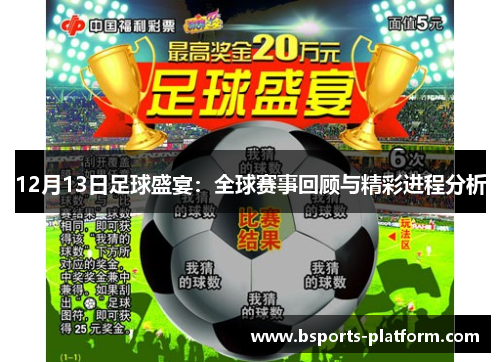 12月13日足球盛宴：全球赛事回顾与精彩进程分析